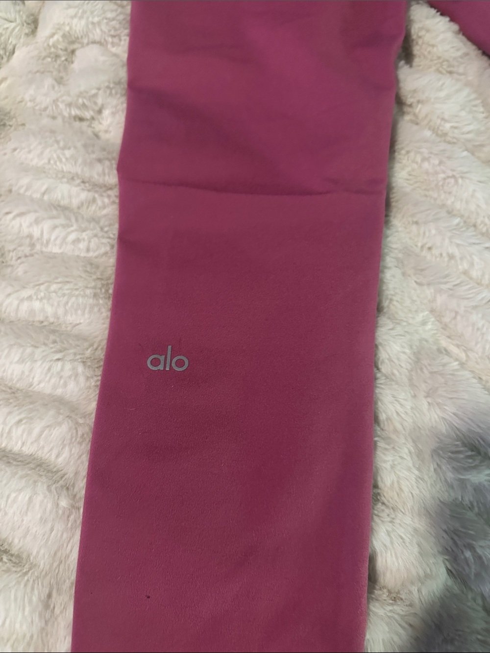ALO Yoga Women’s High-Rise Leggings Pink size Medium - Picture 2 of 7